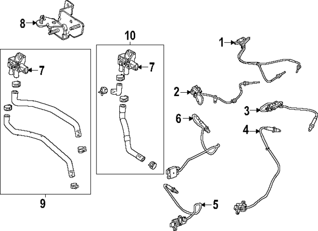 40009562 - Emission System: Pressure Sensor for GM Image