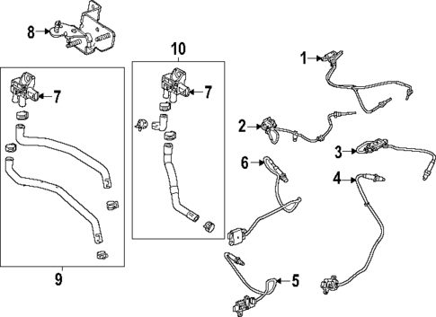 Emission Components for 2025 Chevrolet Tahoe #1