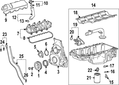 Engine Parts for 2025 Cadillac CT5 #15