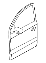 760032E050 - Body: Door Shell for Hyundai: Tucson Image