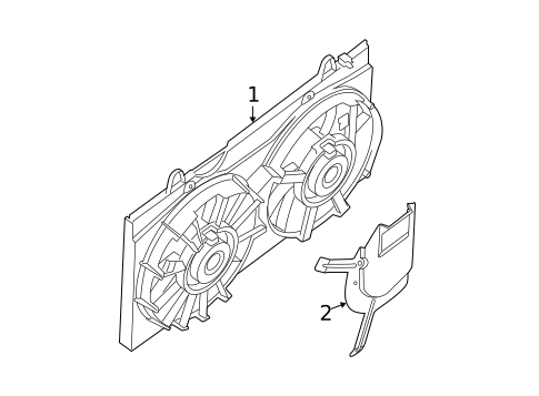 Cooling Fan for 2008 Nissan Sentra #0