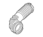 PY8W13221 - Engine: Engine Air Intake Hose for Mazda: 3, 6, CX-5, CX-9 Image