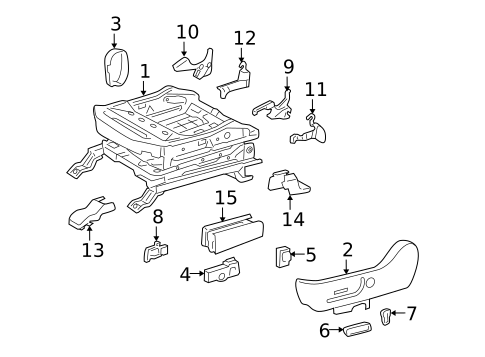 Power Seats for 2024 Toyota 4Runner #1