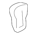 8492160180C0 - Body: Knob for Toyota: 4Runner, Mirai, Prius, RAV4 Image