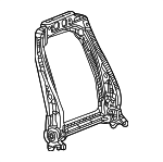 13526527 - Body: Seat Back Frame for Buick: Envision Image