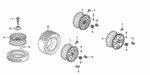 44721S5AA11 - Chassis: WEIGHT, BALANCE (10G) (PLOMBCO) for Honda Image