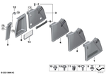 51477446321 - : Left Trunk Flap for BMW Image