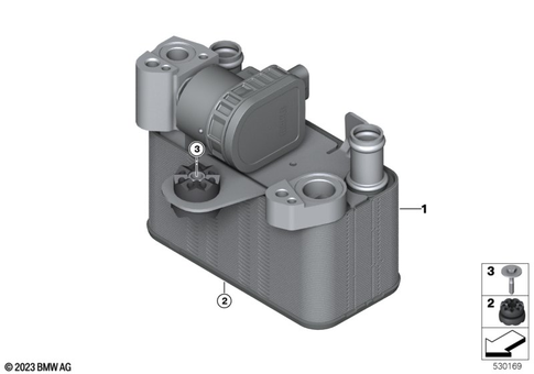 Coolant Lines, Drying Container for 2024 Mini Countryman SE ALL4 #1