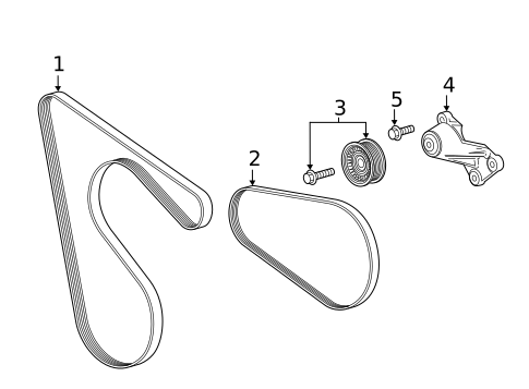 Belts & Pulleys for 2019 Chevrolet Silverado 1500 #0