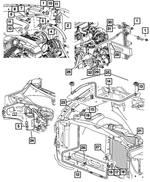 5073613AA - Air Conditioning &amp; Heater: A/c Charge Valve Cap for Mopar Image