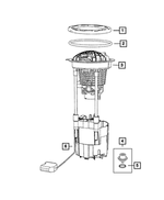 68050955AB - Fuel: Level Unit Module Kit for Ram: 1500 Image
