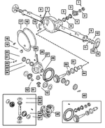 6036123AA - : Axle Shaft for Mopar Image