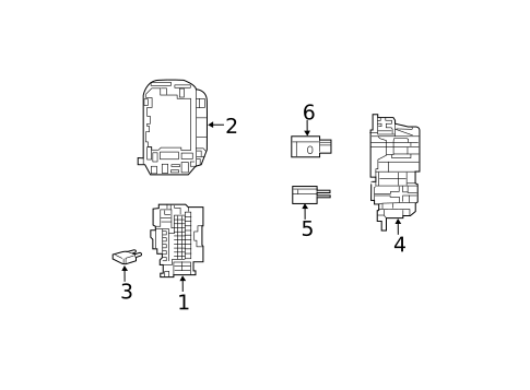 Fuse & Relay for 2025 Mercedes-Benz GLC63 AMG S E Performance #7