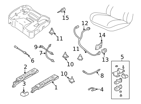 Tracks & Components for 2002 Pontiac Grand Am #0