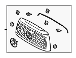 531000C190 - : Grille Assembly for Toyota: Sequoia Image