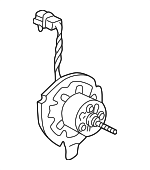 5015865AA - : Blower Motor for Chrysler: Imperial, LeBaron, New Yorker, TC Maserati | Dodge: Dakota, Daytona, Durango, Dynasty, Shadow, Spirit Image