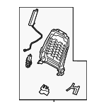 88310R6020 - Body: Seat Back Frame for Hyundai: Santa Fe Image
