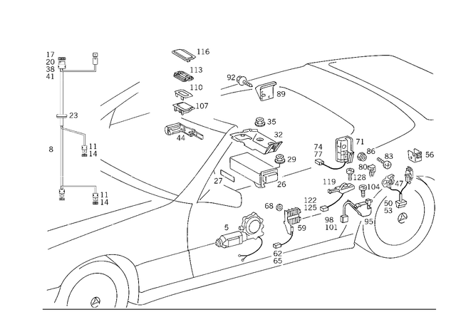 1298203226 - : Control Unit for Mercedes-Benz Image