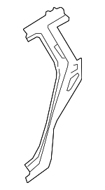 31440180 - Body: Lock Pillar Reinforced for Volvo Image