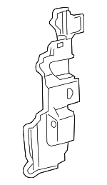 5329306470 - Body: Side Shield for Lexus: ES350 Image