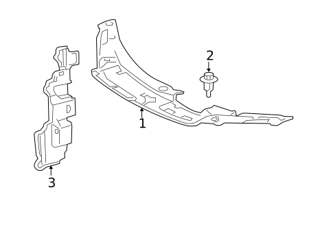 Splash Shields for 2017 Lexus ES350 #0