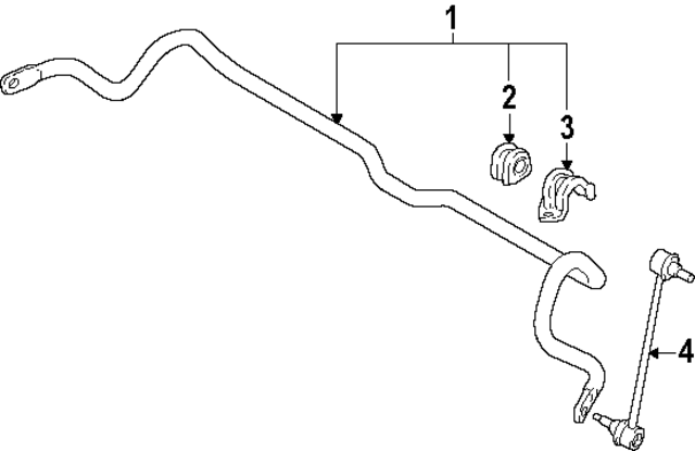 54810AA000 - : Stabilizer Bar for Kia Image