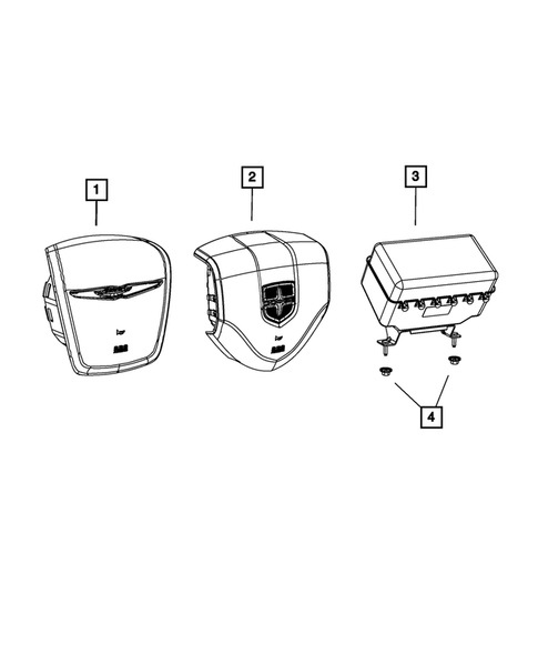 Air  Bags for 2012 Chrysler 200 #2
