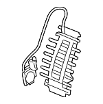 81590TG7A11 - Body: Lumbar Adjuster for Honda: Passport, Ridgeline Image