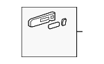 81650TZ3A12ZF - Body: Seat Switch for Honda: Passport, Pilot, Ridgeline Image