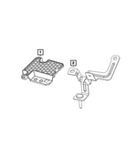 68621071AB - High Voltage Powertrain Systems: Guard Plate Cover, Multiuse for Mopar Image