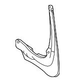 4335709 - : Mud Flap for Saab: 9-3, 900 Image