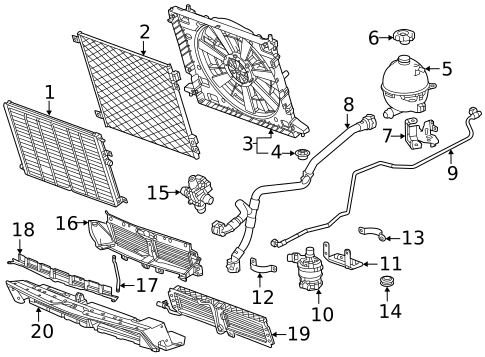 Water Pump & Related Components for 2025 Chevrolet Silverado EV #0