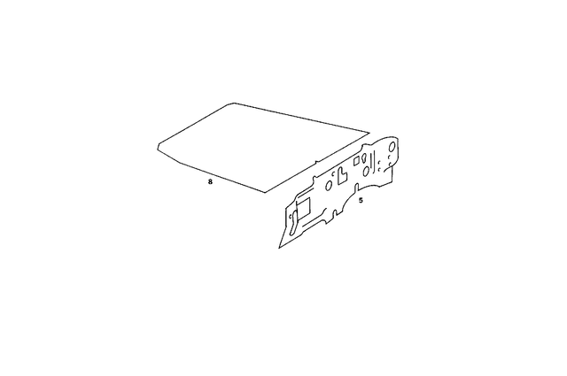 1076820126 - Panelling: Insulation for Mercedes-Benz Image image