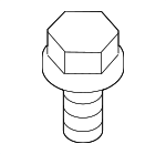 9010906382 - Electrical: Headlamp Bolt for Lexus: GS350, GS450h, IS300, IS350, LS460, LS600h, RC F, RC200t, RC300, RC350, RX350, RX450h Image