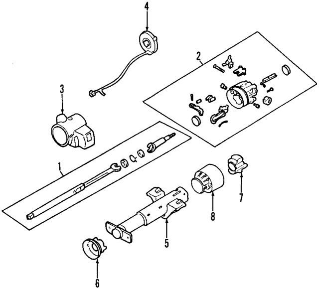 26041190 - Steering: Steering Shaft for GM Image
