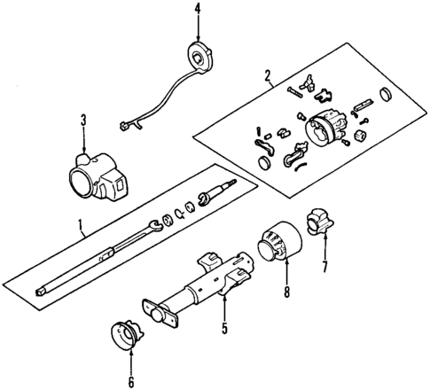 Steering Wheel for 2000 Chevrolet Lumina #0