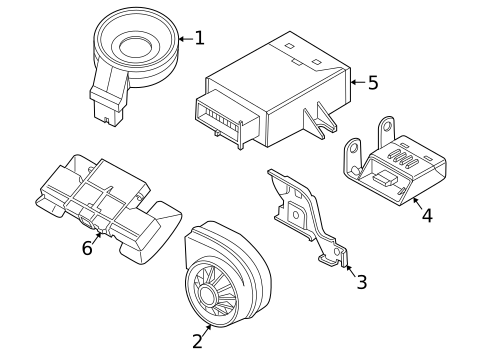 Alarm System for 2009 BMW X3 #0