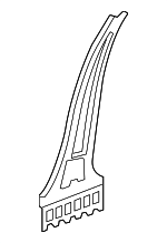 64220TL2A00ZZ - Body: Inner Center Pillar for Acura Image