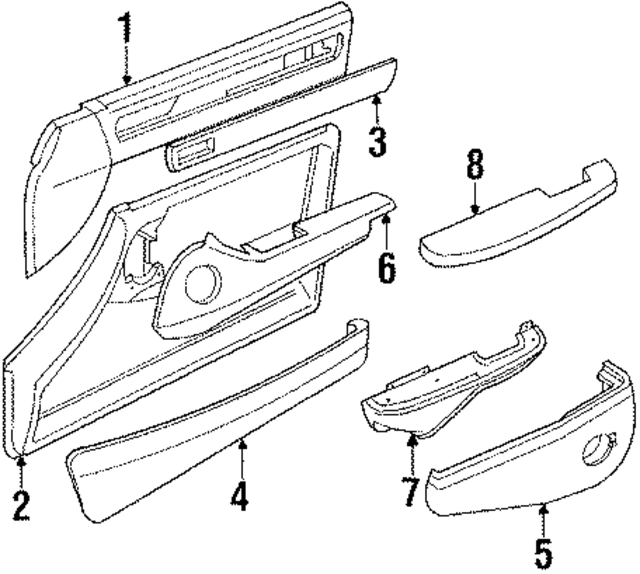BEC24914LEG - Body: Upper Pad for Jaguar Image