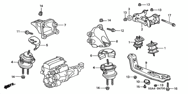Engine Mounts for 2007 Honda S2000 #0