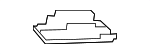 7556152050 - Body: Drip Molding Clip for Toyota Image