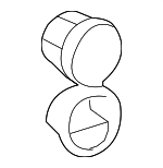 8553552051 - Body: Power Outlet Cover for Toyota Image