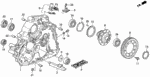 21220P24J00 - Transmission - Automatic: PLATE, BAFFLE for Honda Image