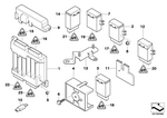 61358383551 - Vehicle Electrical System: Control Unit Beam Range Adjustment for Mini Image