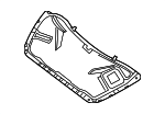 658409HS0A - Body: Insulator Pad for Nissan: Altima Image