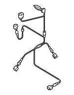 8K0972253D - : ABS Wheel Speed Sensor Wiring Harness for Audi: allroad Image