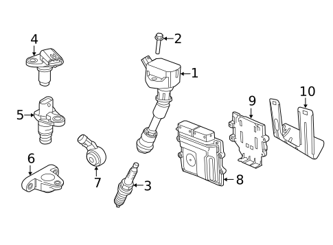 Ignition System for 2019 Volvo XC90 #14