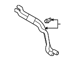 4G0145919J - Cooling System: Connector Hose for Audi Image