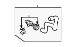 4G0122062A - Cooling System: Outlet Hose for Audi Image