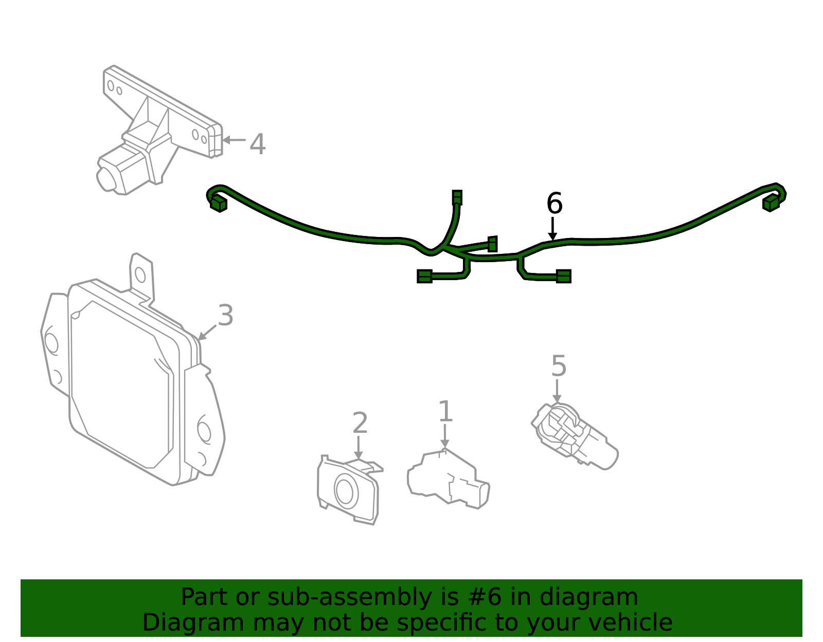 ami9622　0521 2024-2025 Toyota Tundra Wire Harness 82114-AN140 | Toyota Parts